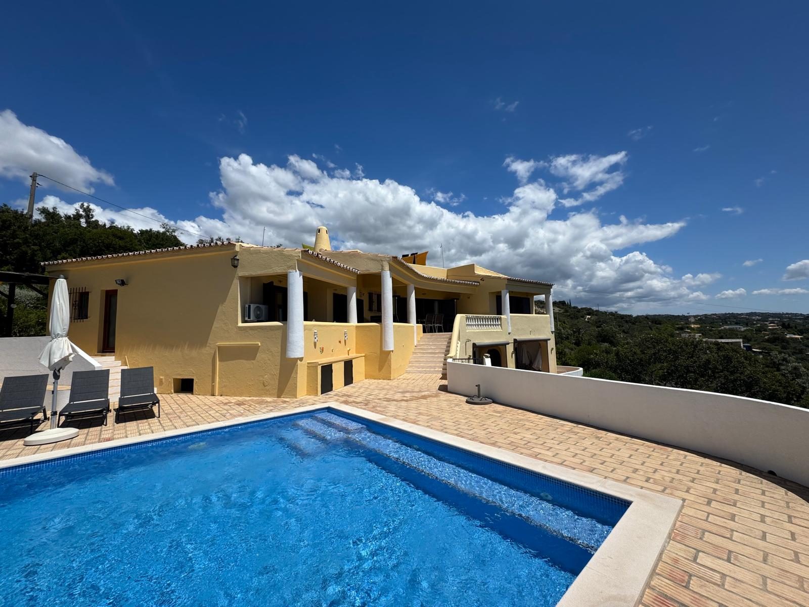 Casa das Rochas, real exterior and pool