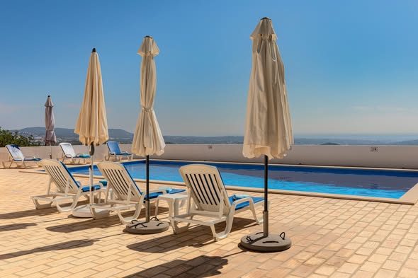 Casa das Rochas pool loungers